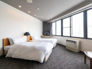 デラックスツインバス・トイレ付